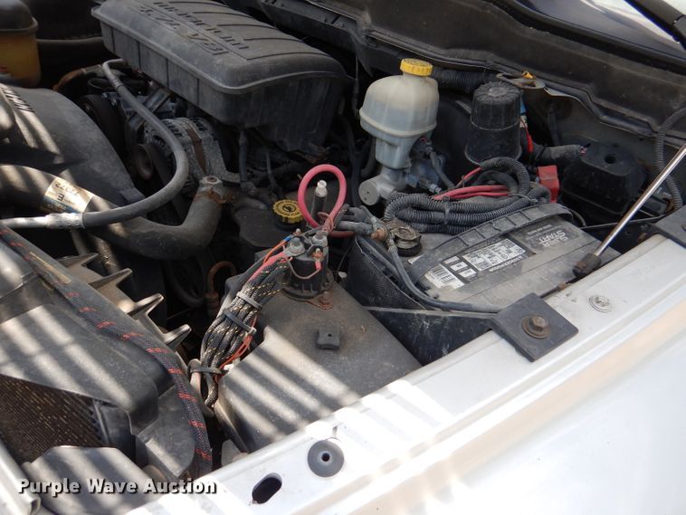 image for item DL3311 2002 Dodge Ram 1500  Quad Cab pickup truck