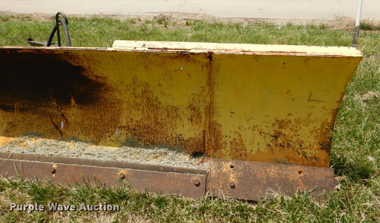 image for item DL3319 129"W skid steer snow plow