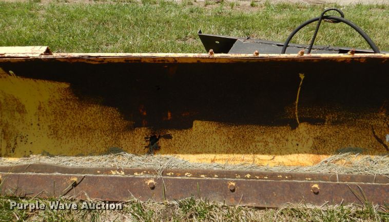 image for item DL3319 129"W skid steer snow plow