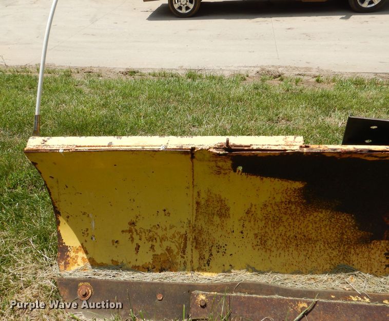 image for item DL3319 129"W skid steer snow plow