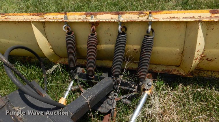 image for item DL3319 129"W skid steer snow plow