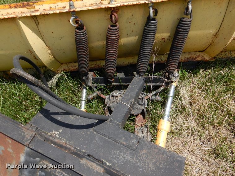 image for item DL3319 129"W skid steer snow plow