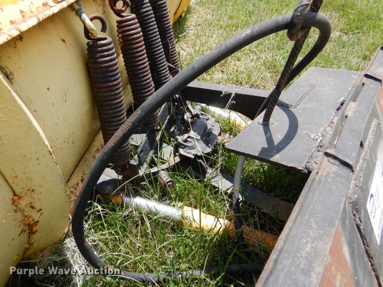 image for item DL3319 129"W skid steer snow plow