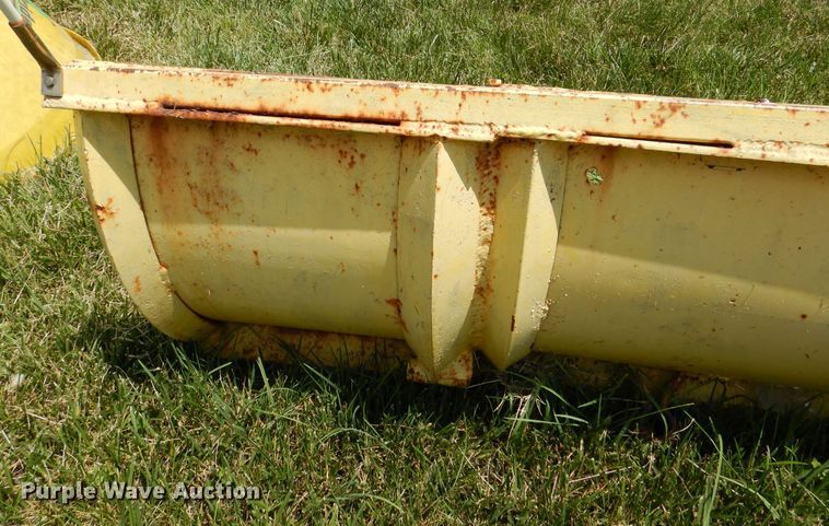 image for item DL3319 129"W skid steer snow plow