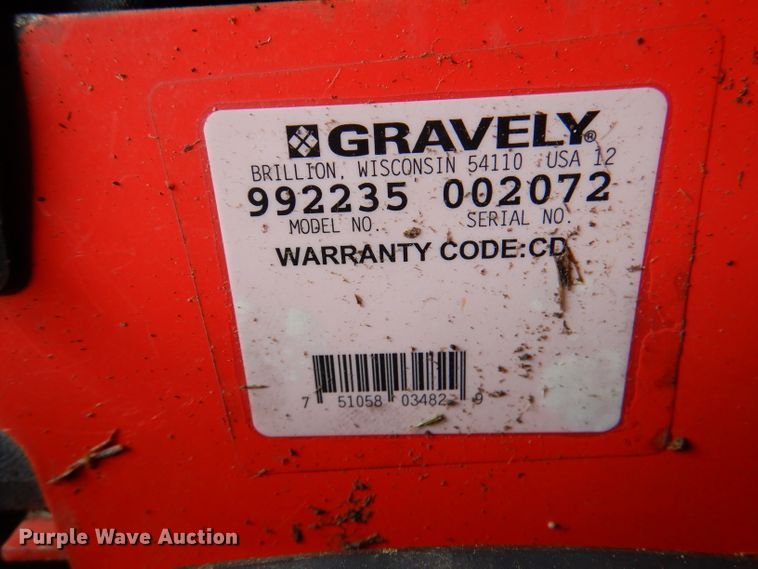image for item DL3322 Gravely ZT5400  ZTR lawn mower