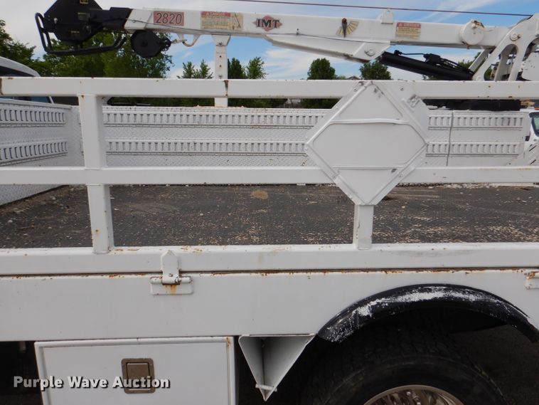 image for item DL8871 2007 Ford F550 XL  flatbed truck