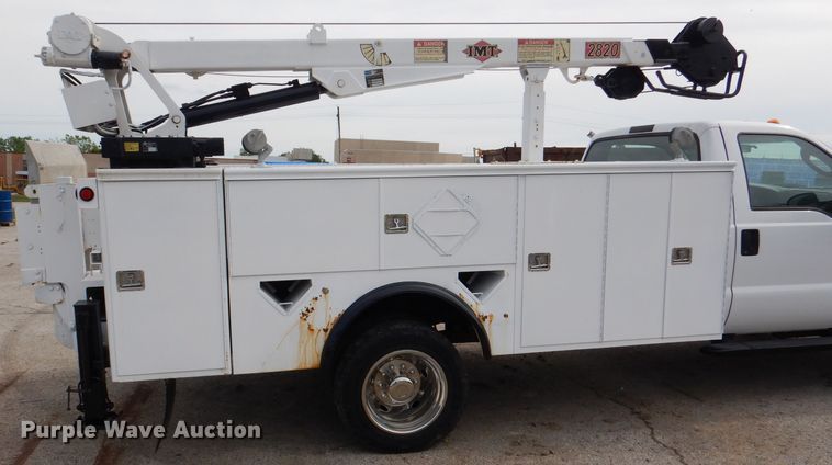 image for item DL8871 2007 Ford F550 XL  flatbed truck