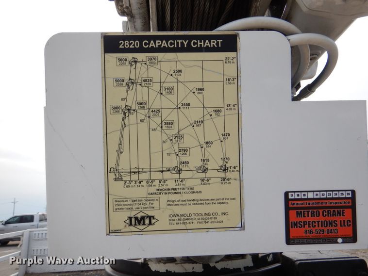 image for item DL8871 2007 Ford F550 XL  flatbed truck