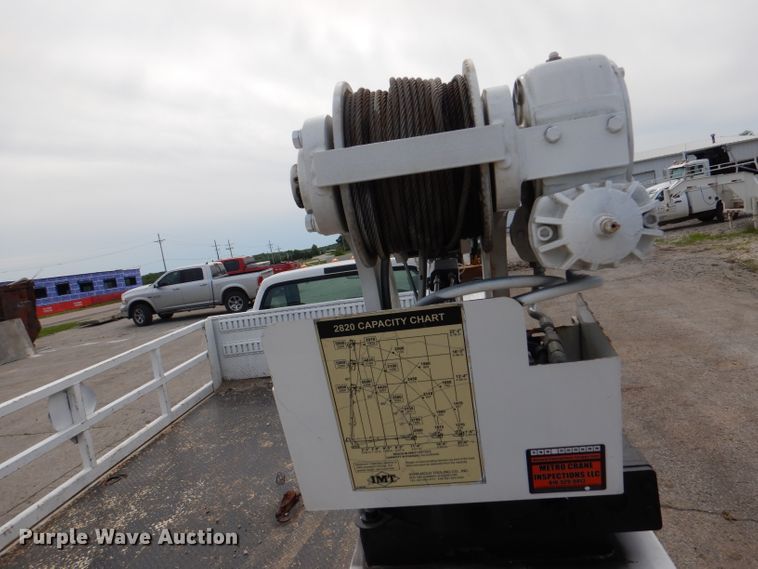 image for item DL8871 2007 Ford F550 XL  flatbed truck