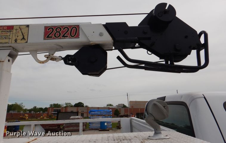 image for item DL8871 2007 Ford F550 XL  flatbed truck