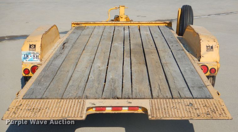 image for item DM3842 2006 Trail King TK10U  utility trailer
