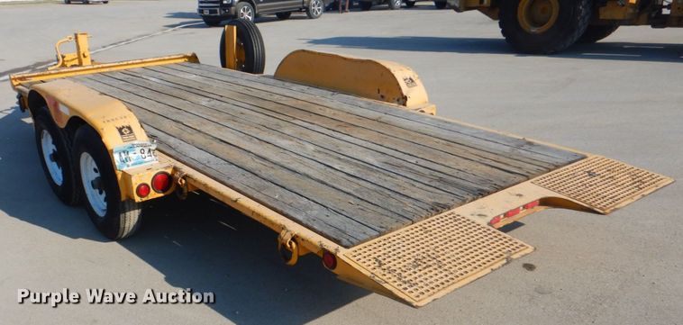 image for item DM3842 2006 Trail King TK10U  utility trailer