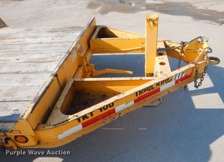 image for item DM3842 2006 Trail King TK10U  utility trailer