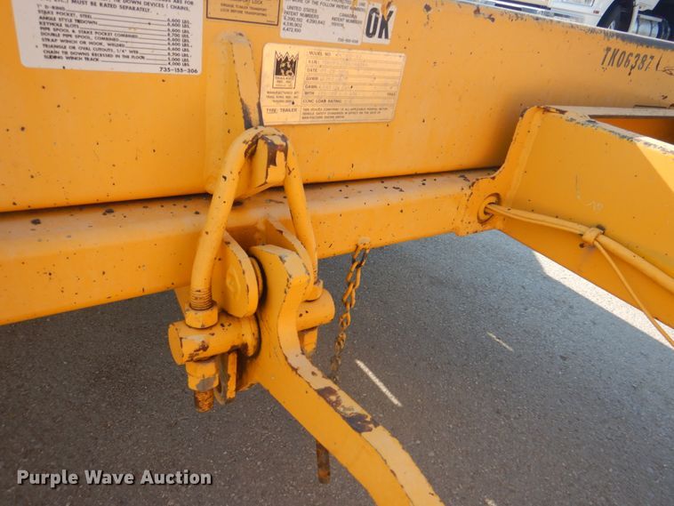 image for item DM3842 2006 Trail King TK10U  utility trailer
