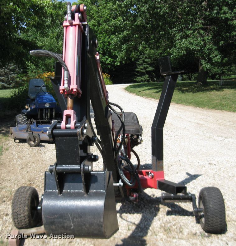 image for item EH9488 Yard Pro Towable  mini backhoe