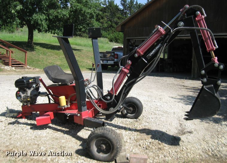 image for item EH9488 Yard Pro Towable  mini backhoe