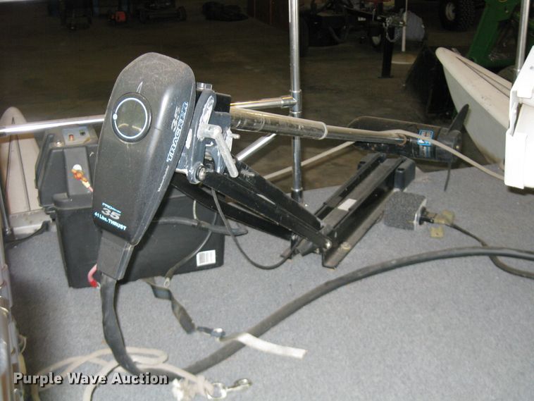 image for item EH9491 Shop built pontoon boat