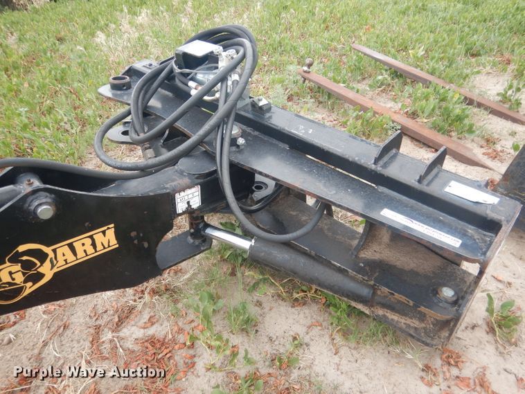 image for item FI9128 Big Arm BH600  skid steer backhoe attachment