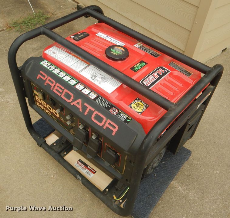 image for item FX9756 Predator 6500  generator