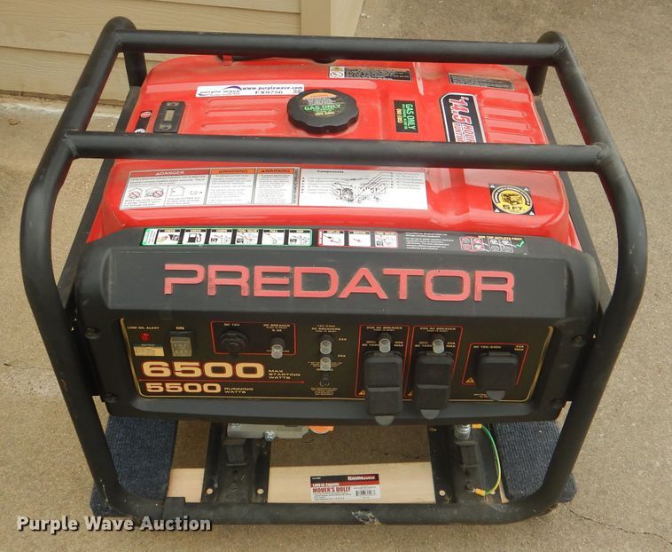 image for item FX9756 Predator 6500  generator
