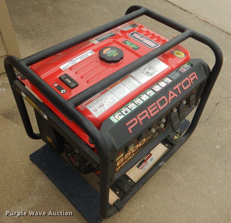 image for item FX9756 Predator 6500  generator
