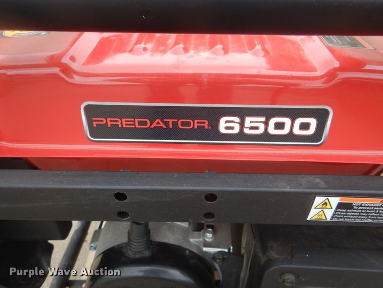 image for item FX9756 Predator 6500  generator