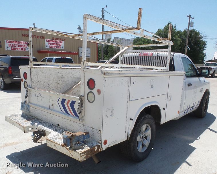 image for item GR9467 2013 Dodge Ram 1500  utility bed pickup truck