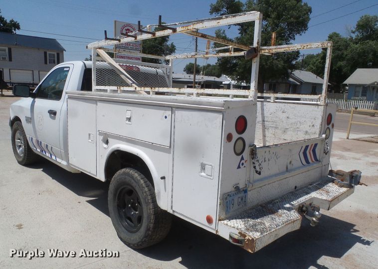 image for item GR9467 2013 Dodge Ram 1500  utility bed pickup truck