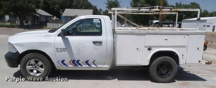 image for item GR9467 2013 Dodge Ram 1500  utility bed pickup truck