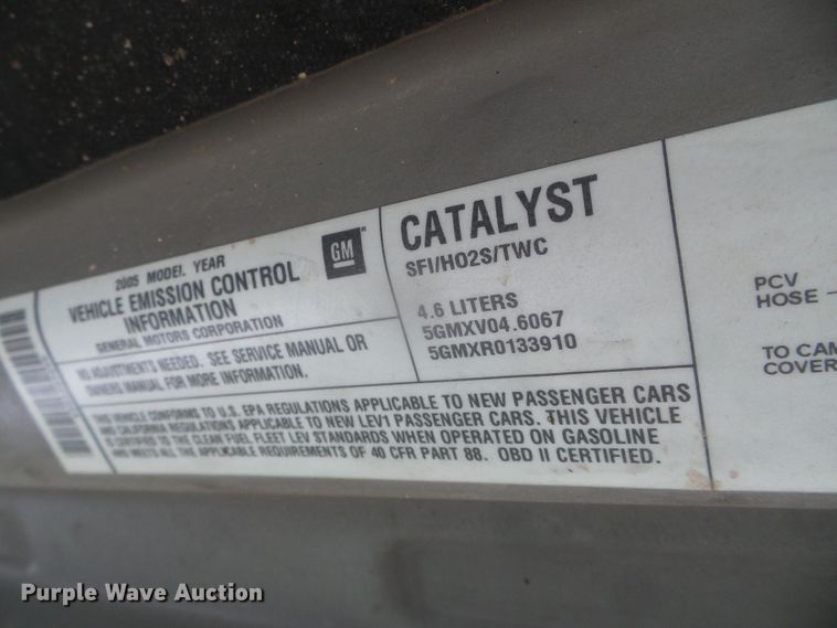 image for item GR9468 2005 Cadillac STS