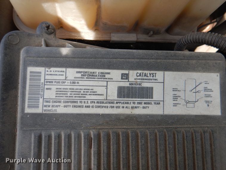 image for item HC9265 2002 GMC Sierra 2500HD  pickup truck