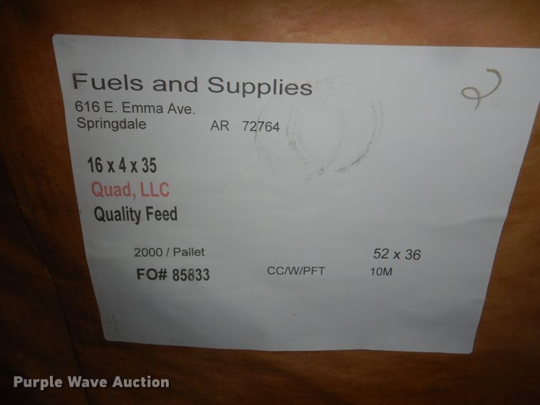image for item HC9327 6,000 feed sacks