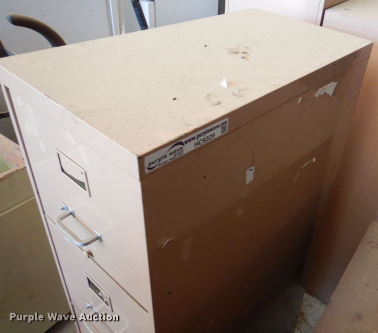 image for item HC9329 (6) four drawer file cabinets