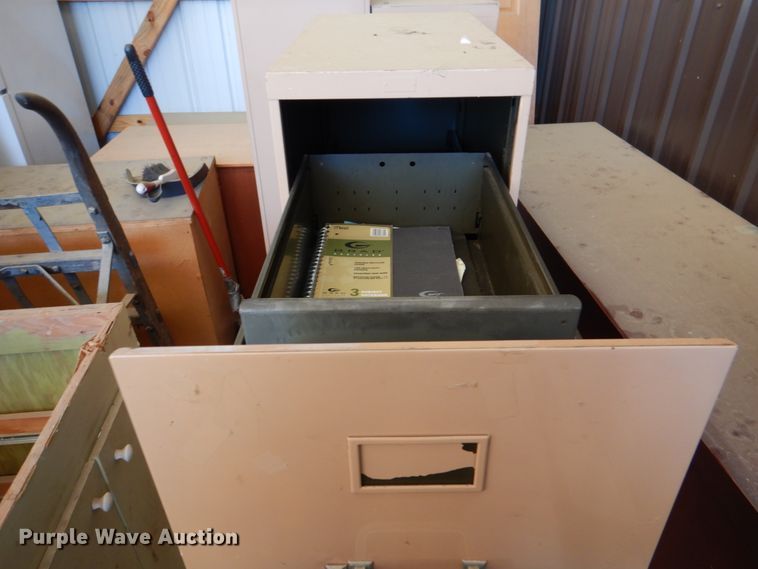 image for item HC9329 (6) four drawer file cabinets