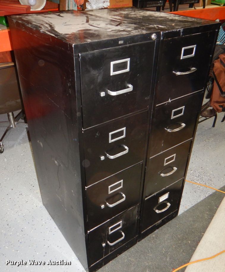 image for item HC9329 (6) four drawer file cabinets