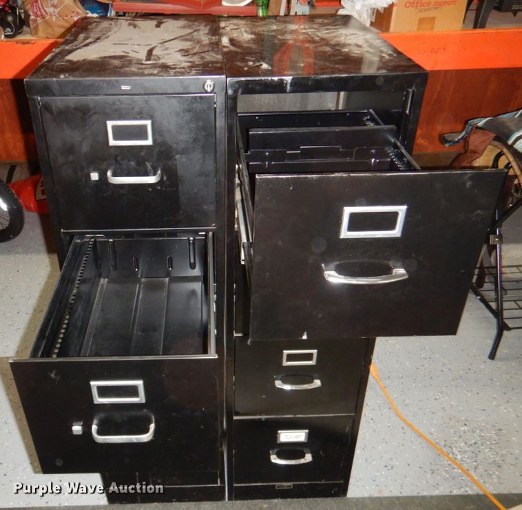 image for item HC9329 (6) four drawer file cabinets