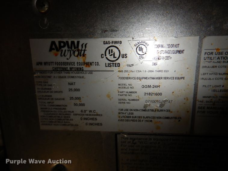 image for item HC9342 Restaurant equipment