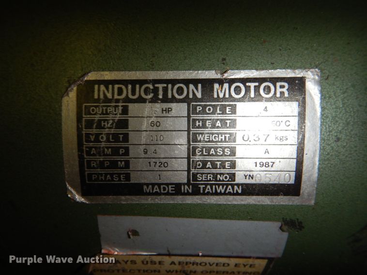 image for item HC9345 1987 Central Machinery 1282  sander