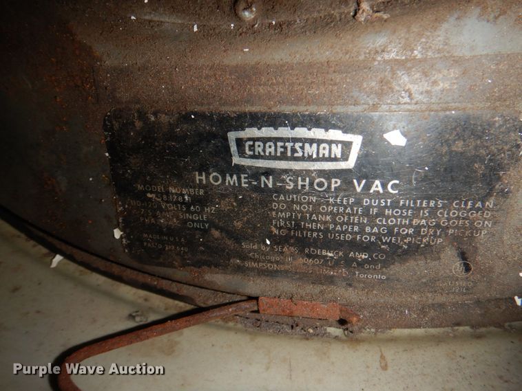 image for item HC9351 (2) wet/dry vacuums