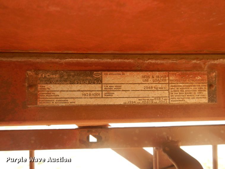 image for item HI9157 Case 1835  skid steer loader