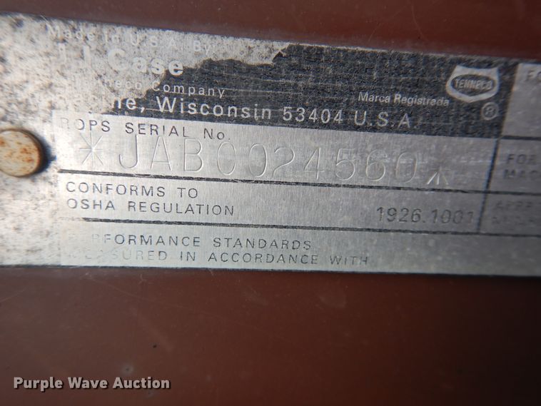 image for item HI9164 Case 580  backhoe