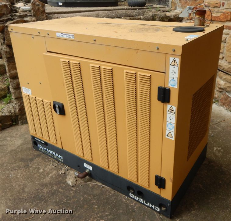 image for item HP9590 2007 Olympian G25UH3  generator