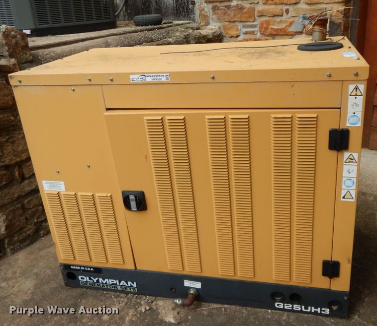 image for item HP9590 2007 Olympian G25UH3  generator