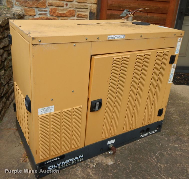 image for item HP9590 2007 Olympian G25UH3  generator
