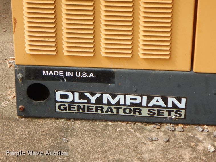 image for item HP9590 2007 Olympian G25UH3  generator