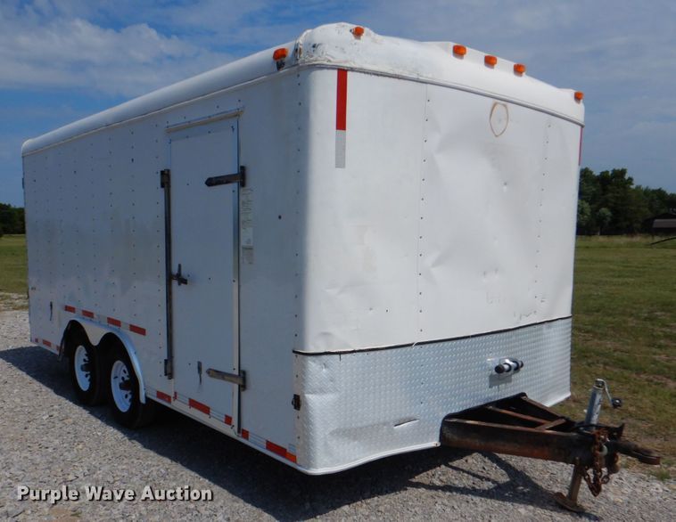 image for item HT9308 2008 Interstate Trailers I816TA3XLT  enclosed cargo trailer