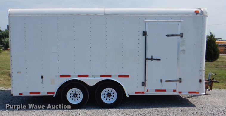 image for item HT9308 2008 Interstate Trailers I816TA3XLT  enclosed cargo trailer
