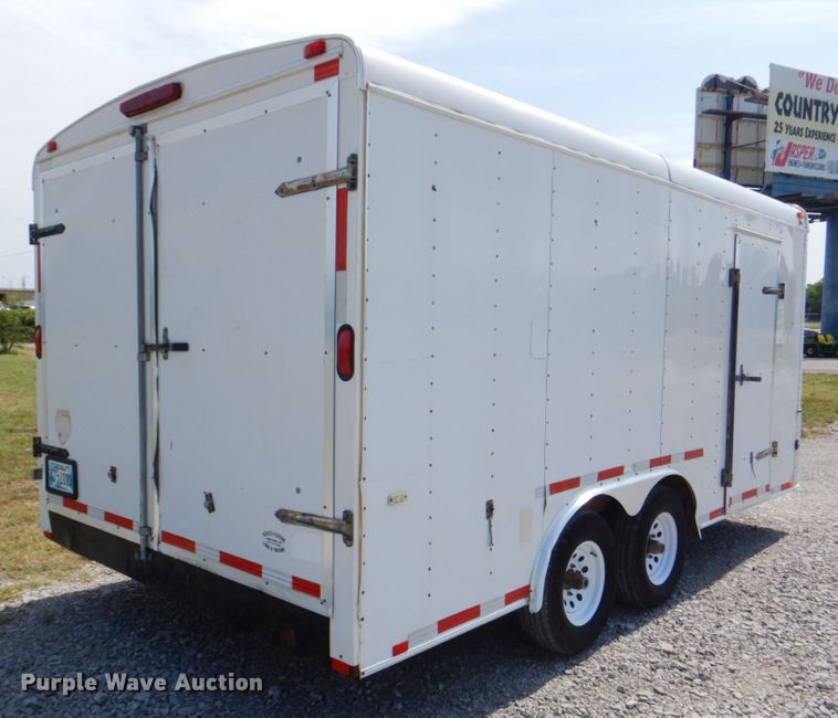 image for item HT9308 2008 Interstate Trailers I816TA3XLT  enclosed cargo trailer