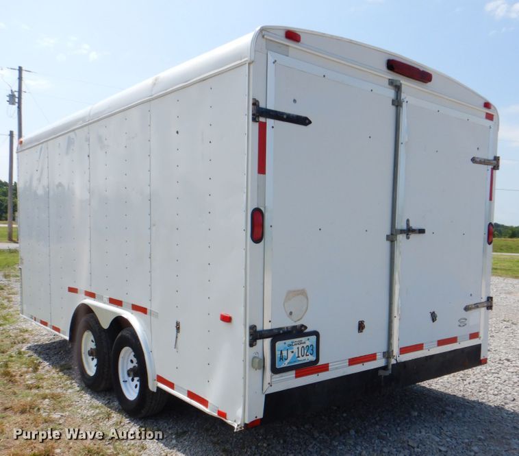 image for item HT9308 2008 Interstate Trailers I816TA3XLT  enclosed cargo trailer