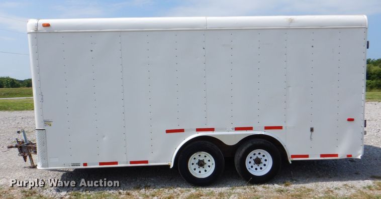 image for item HT9308 2008 Interstate Trailers I816TA3XLT  enclosed cargo trailer